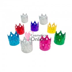 Inele din metal pentru codite afro RNG21ZZ Colorate, Set 10 bucati